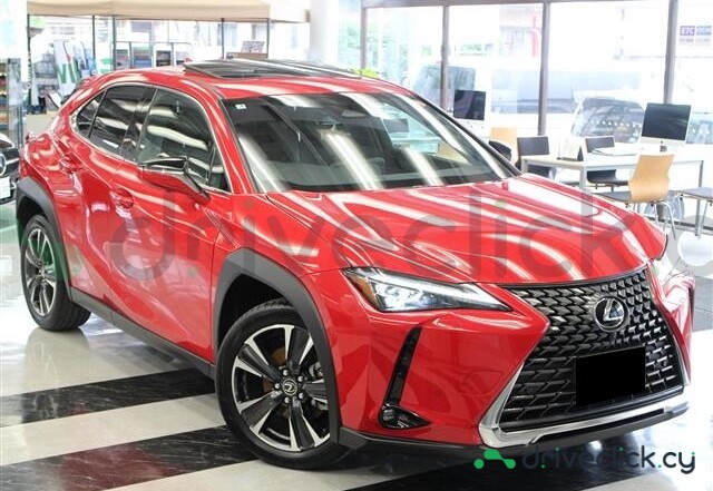 Lexus UX Темно-красный