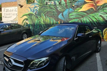 Mercedes E-class 220D AMG Convertible, 2017