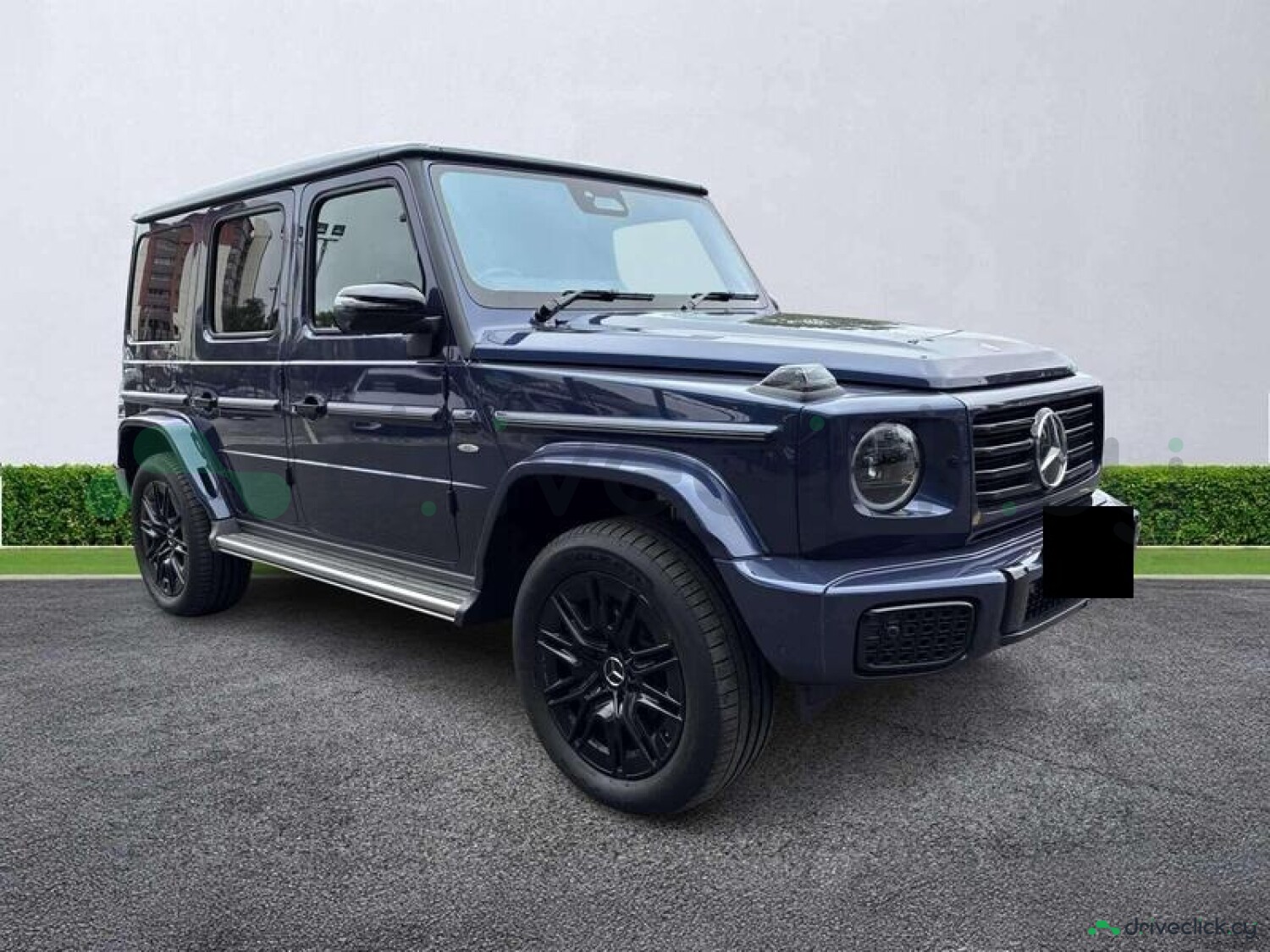2025 Mercedes G-class G 580 EQ — Blue — 4073 km