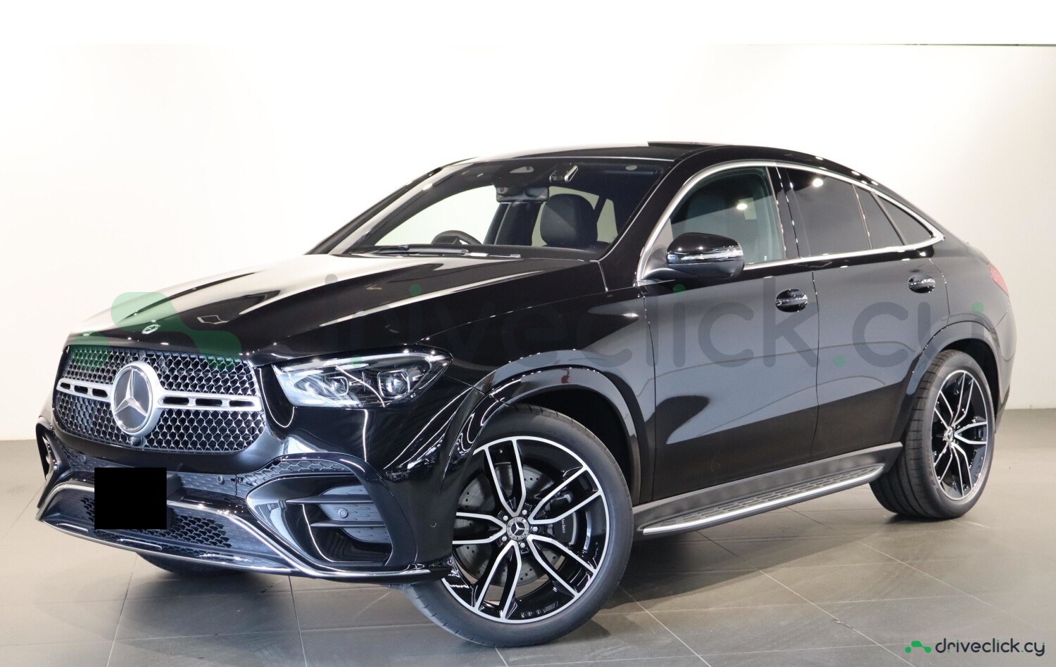 2026 Mercedes GLE Coupe 450d — Black — 2000 km