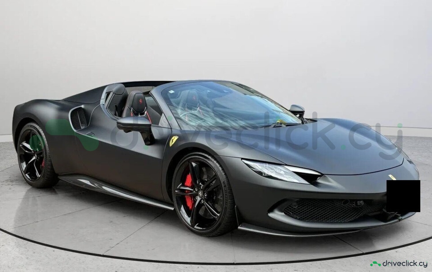 2024 Ferrari 296 GTS — Black — 1017 km