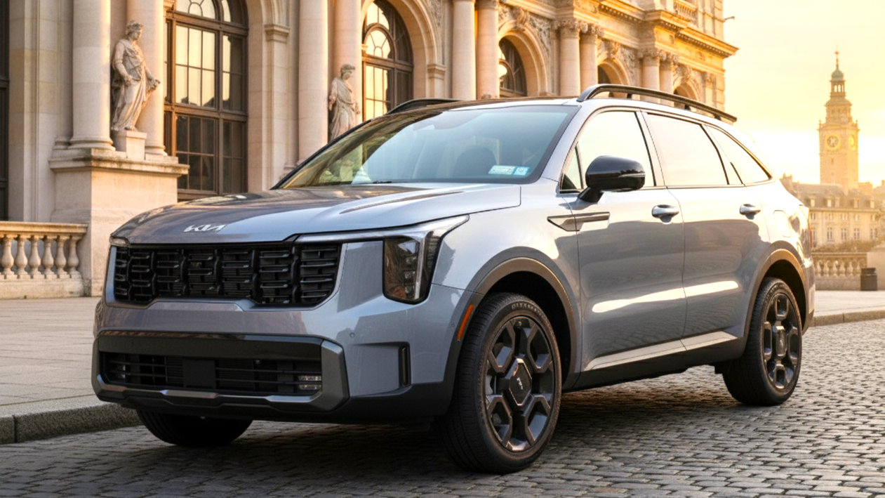 Kia Sorento grey colour