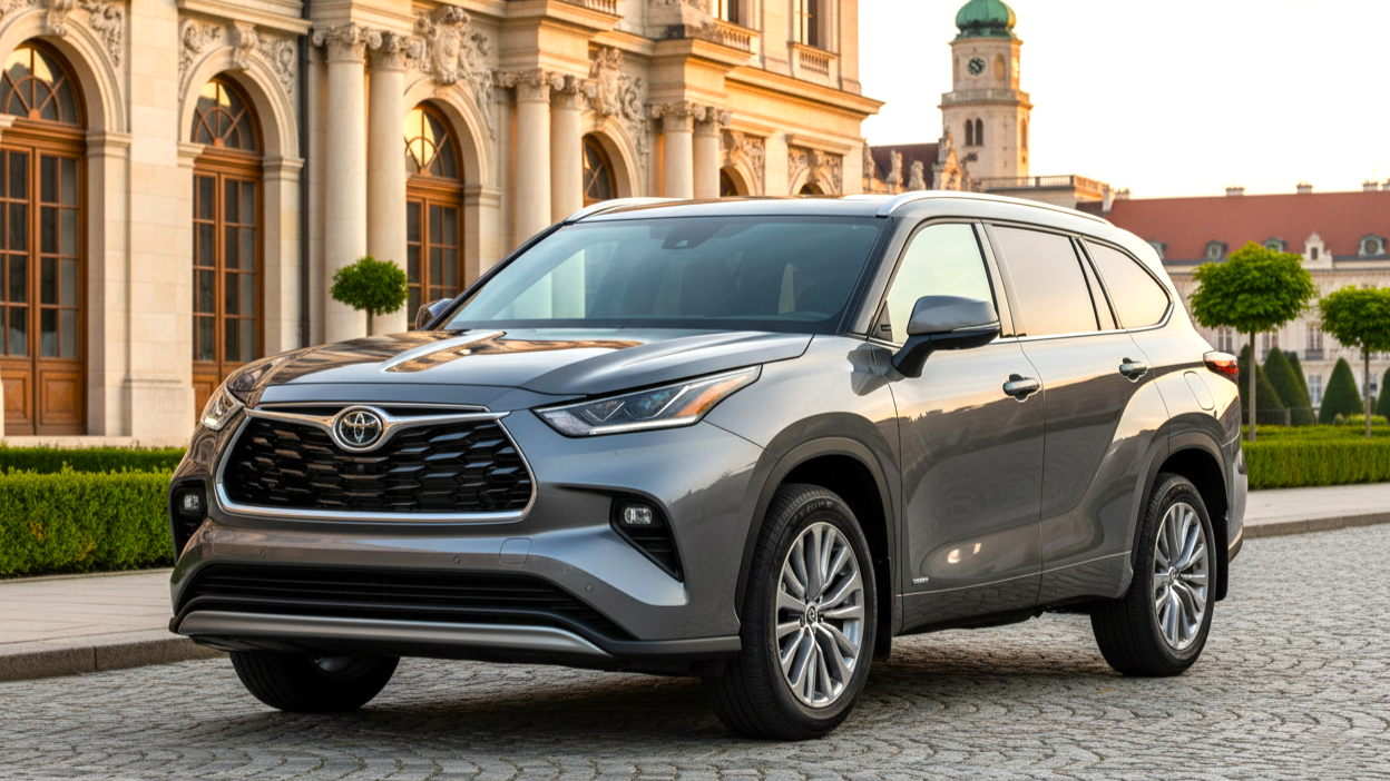 Toyota Highlander grey colour