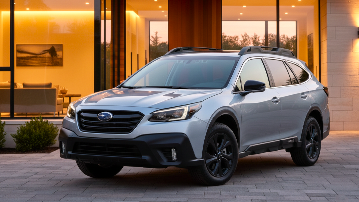Subaru Legacy grey colour