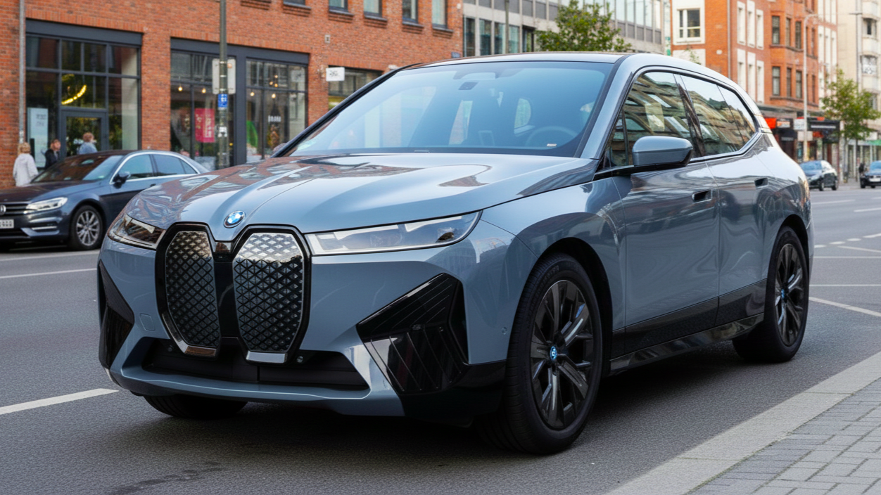 BMW iX 3 серый