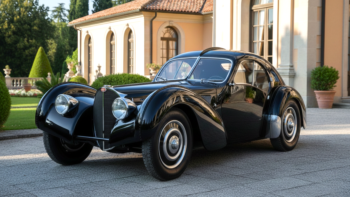 Bugatti Type 57 SC Atlantic (1936) black