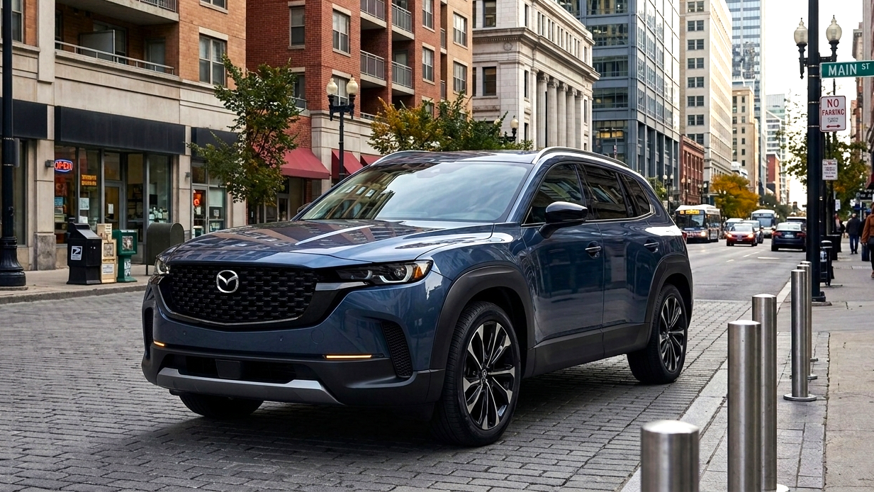 Mazda CX-50 blue colour