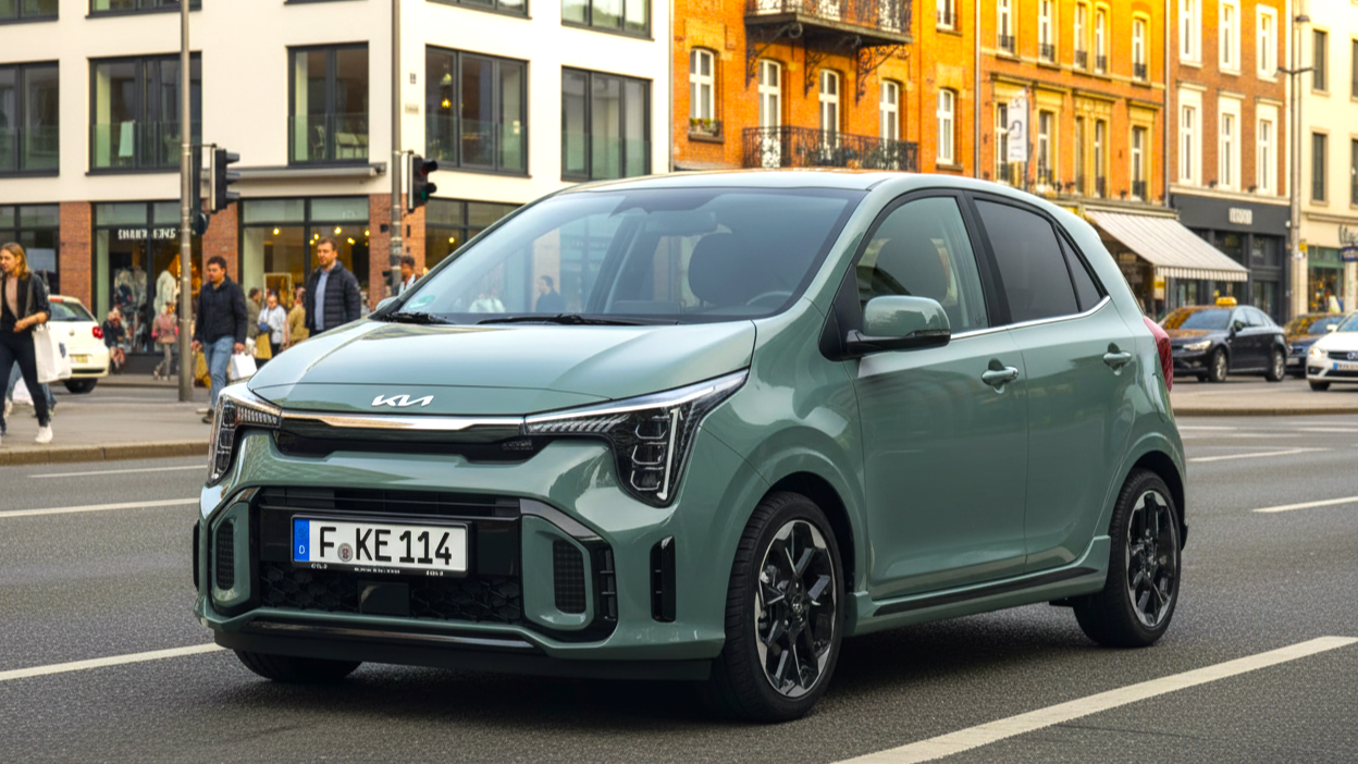Kia Picanto green colour