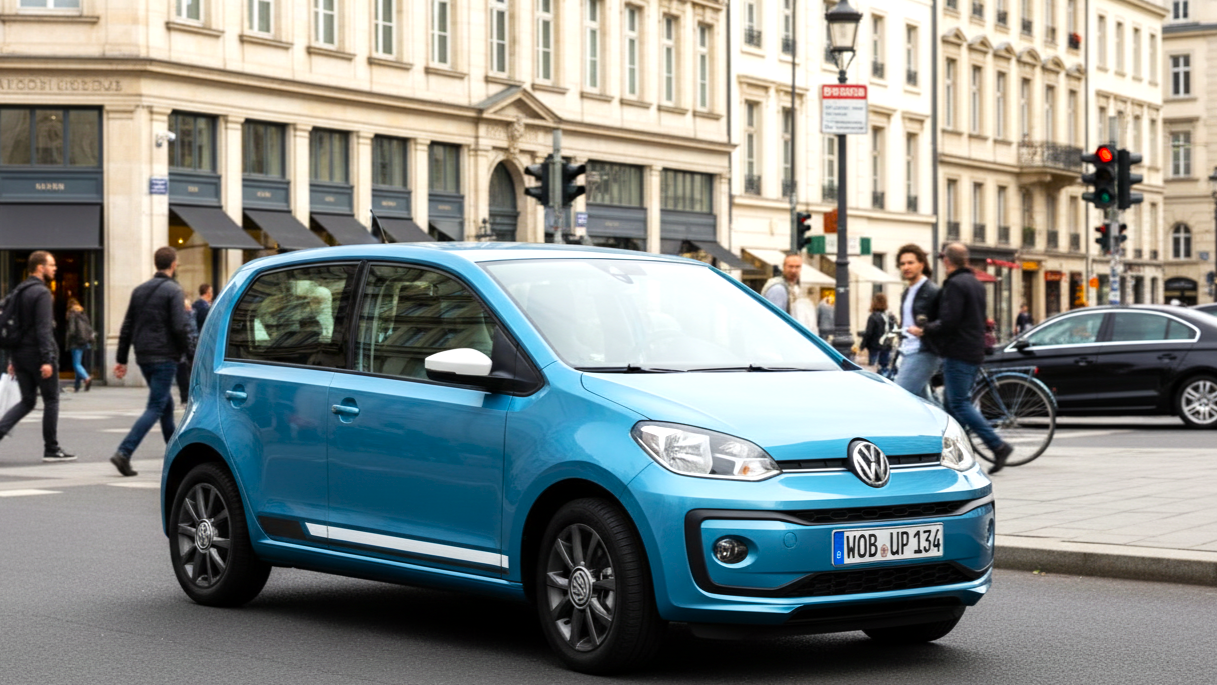Volkswagen Up! blue colour