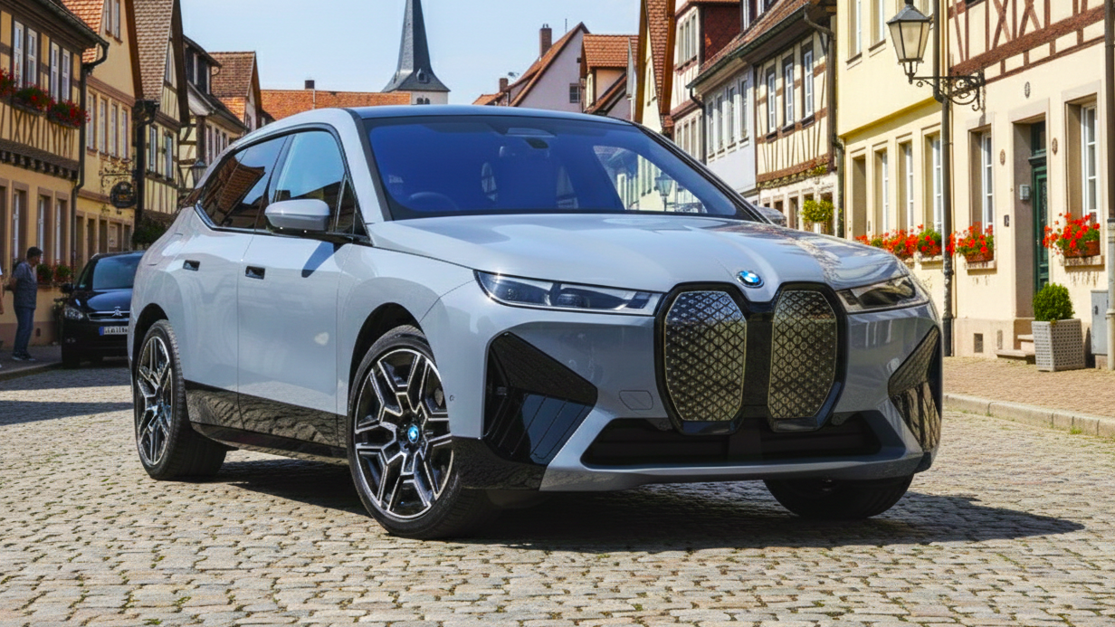 BMW iX grey colour