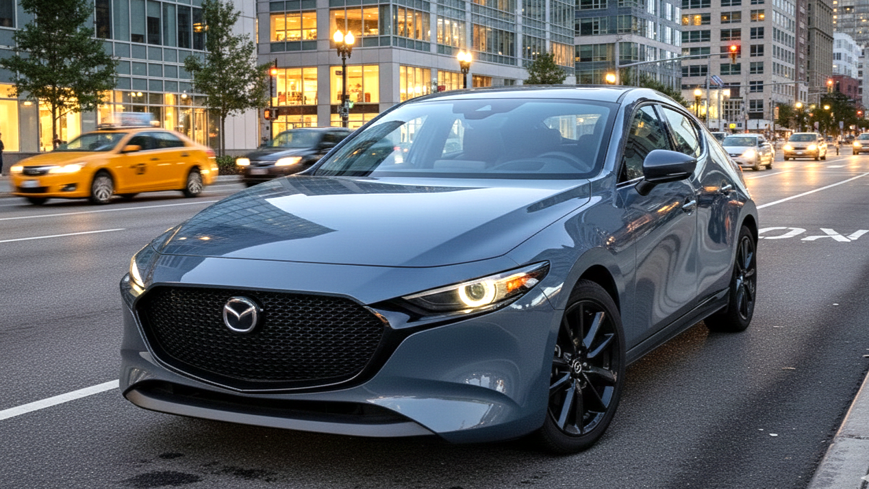 Mazda 3 grey colour