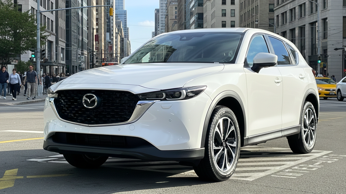Mazda CX-5 white colour