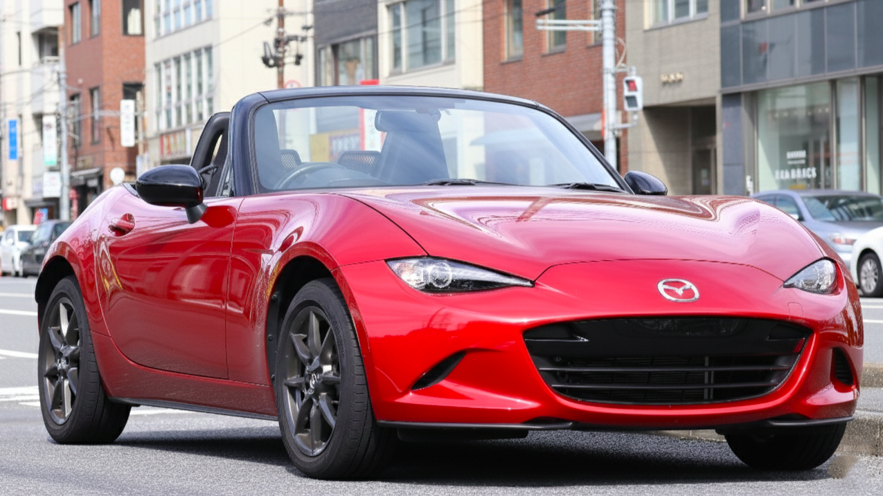 Mazda MX-5 Miata red colour