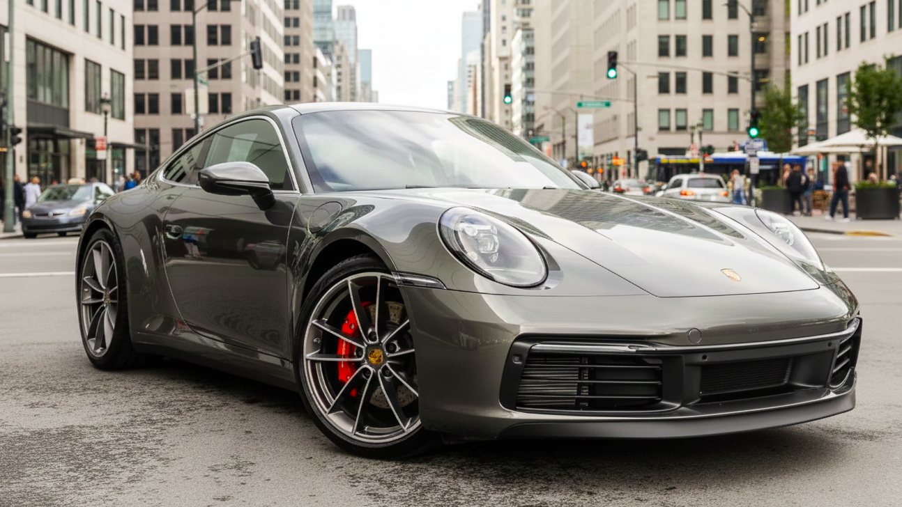 Porsche 992 2 grey