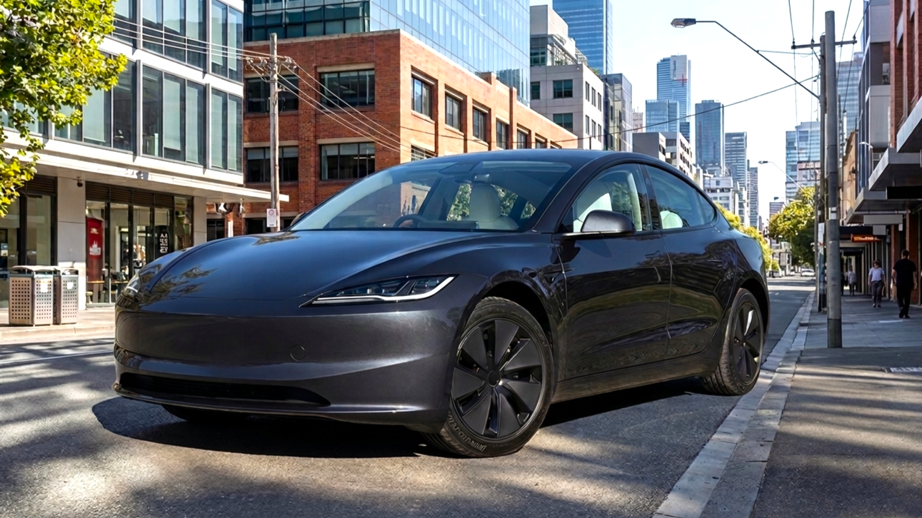Tesla Model 3 with Full Self–Driving (FSD) black colour