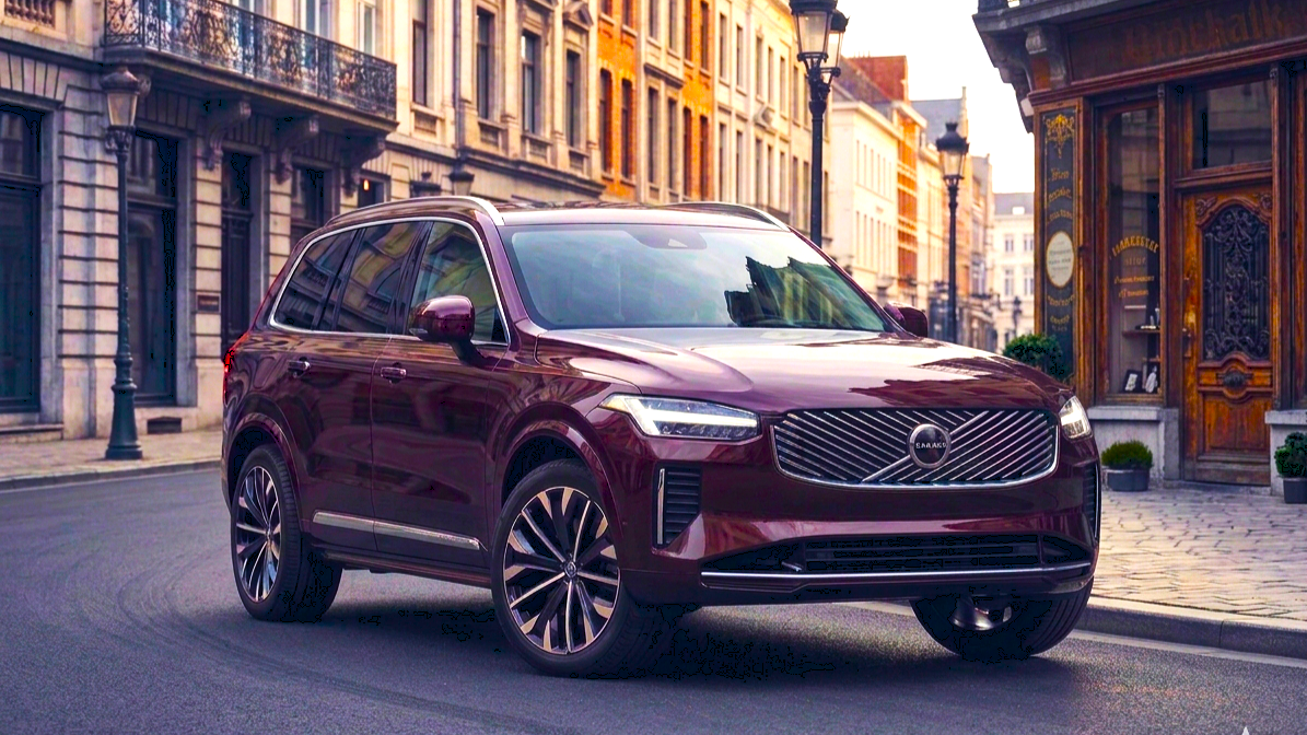 Volvo XC90 with Pilot Assist vine colour