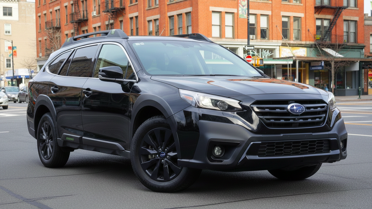 Subaru Outback XT (turbo) черного цвета