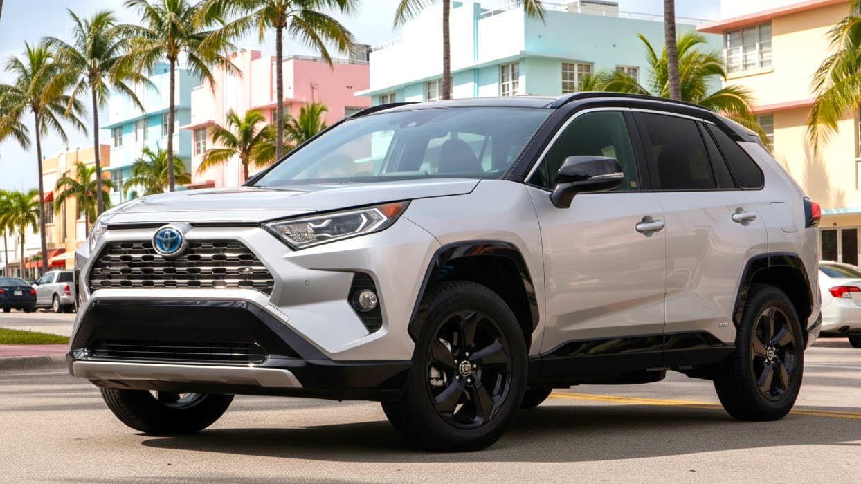 Toyota RAV4 2 white colour