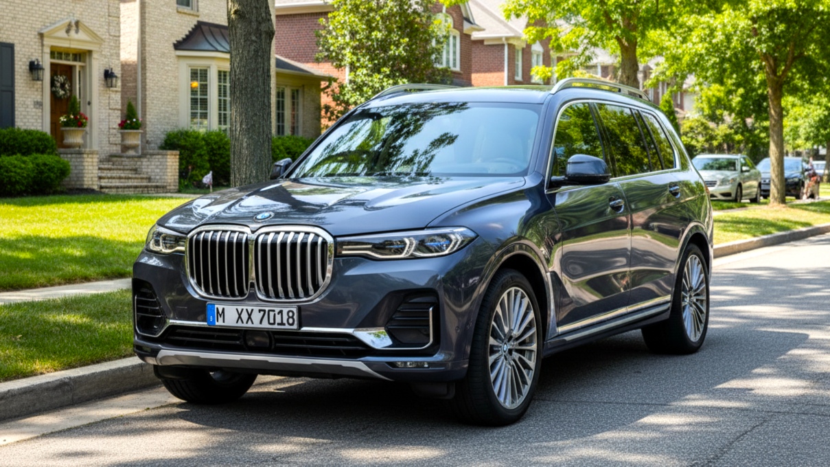 BMW X7 Grey Colour