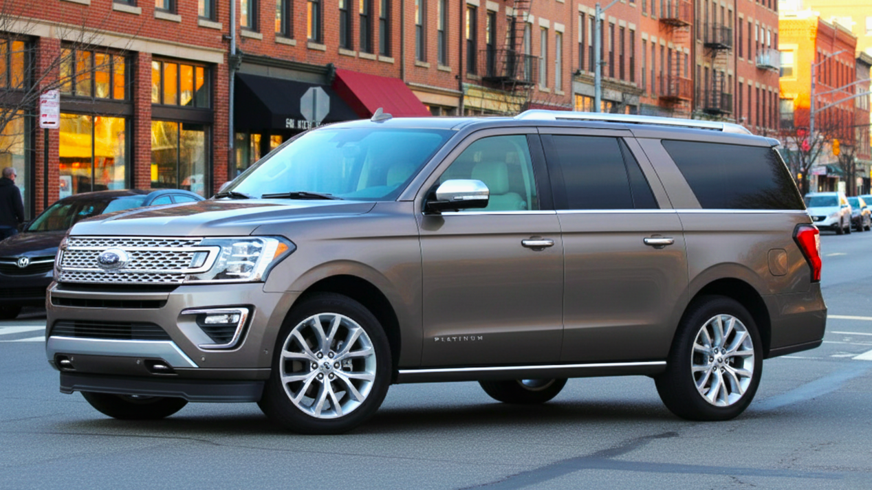 Ford Expedition MAX Brown Colour