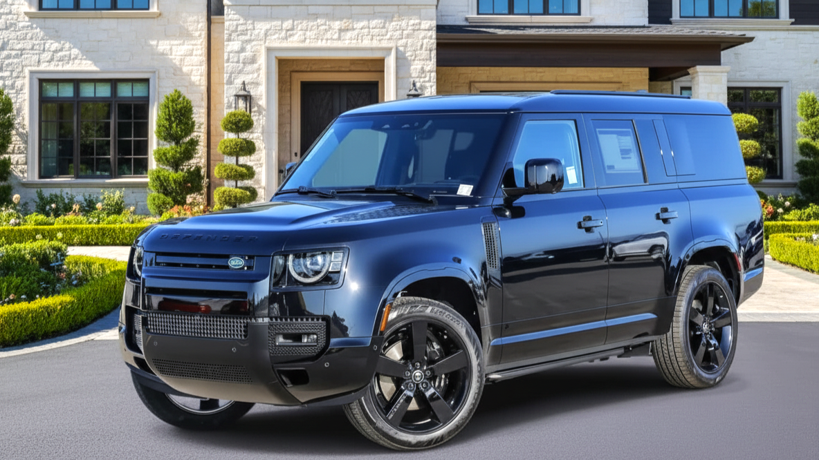 Land Rover Defender 130 Black Colour
