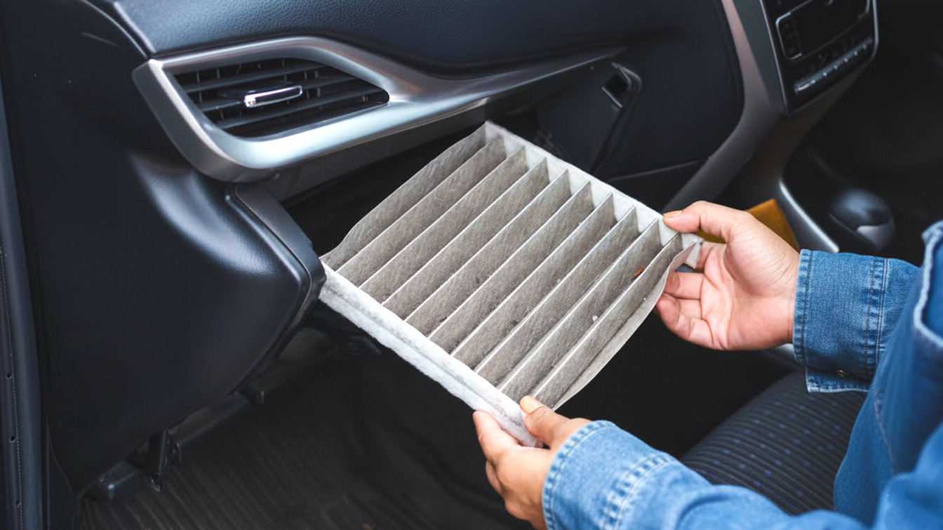 Cabin filter replacement