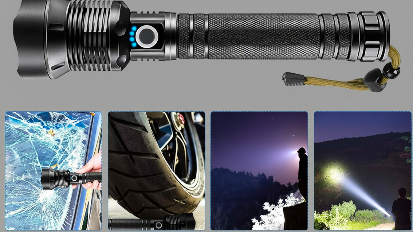 Flashlight for car