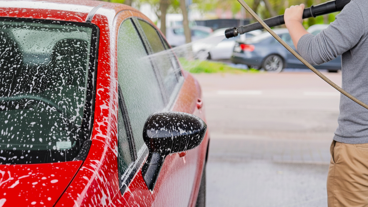 When it is time for a car wash