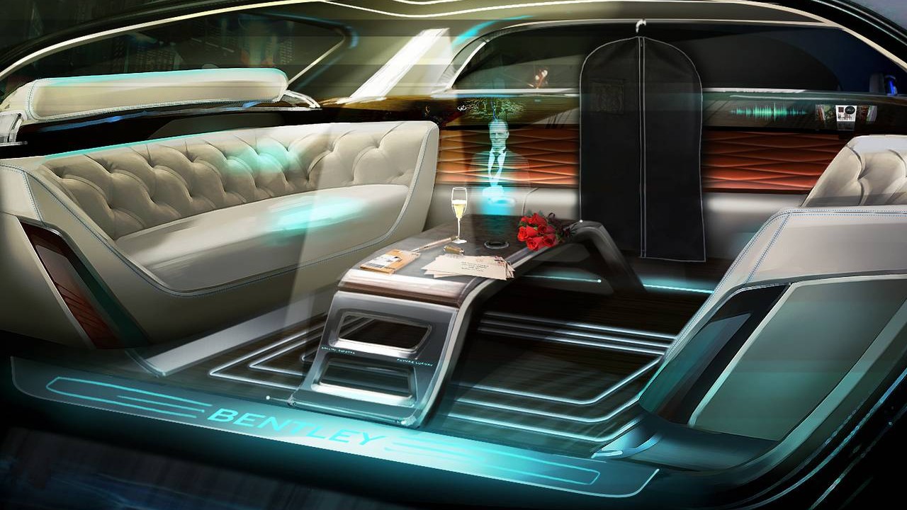 Holographic Display in a car