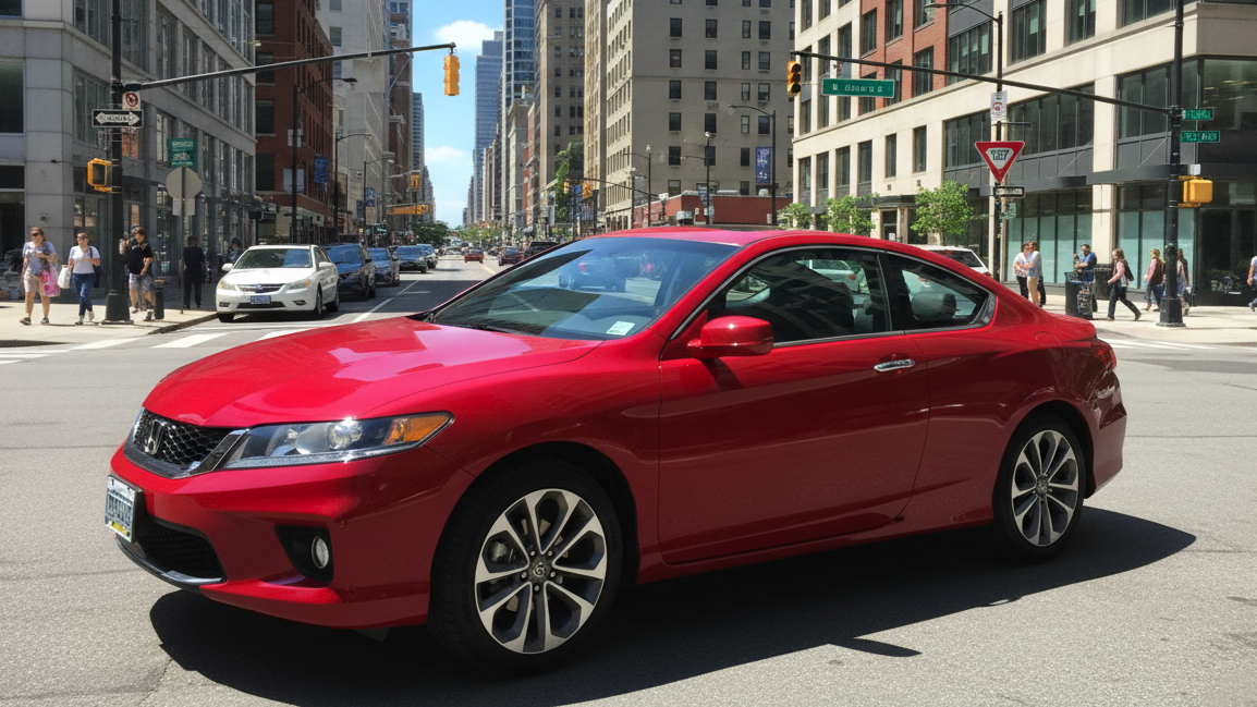 Honda Accord (9th Generation, 2013–2017) red