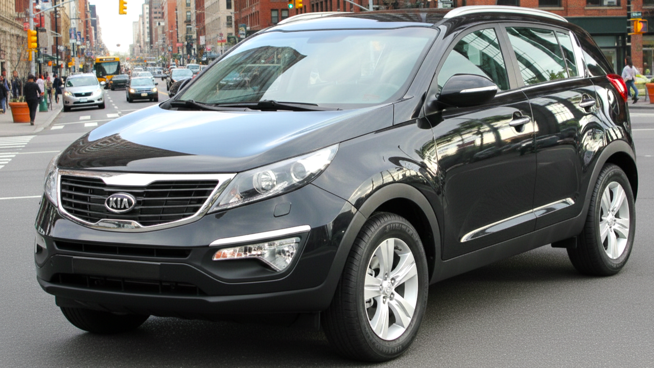 Kia Sportage Generations 3 grey