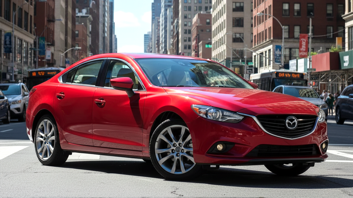 Mazda6 (Generation GJ, 2013–2017) red