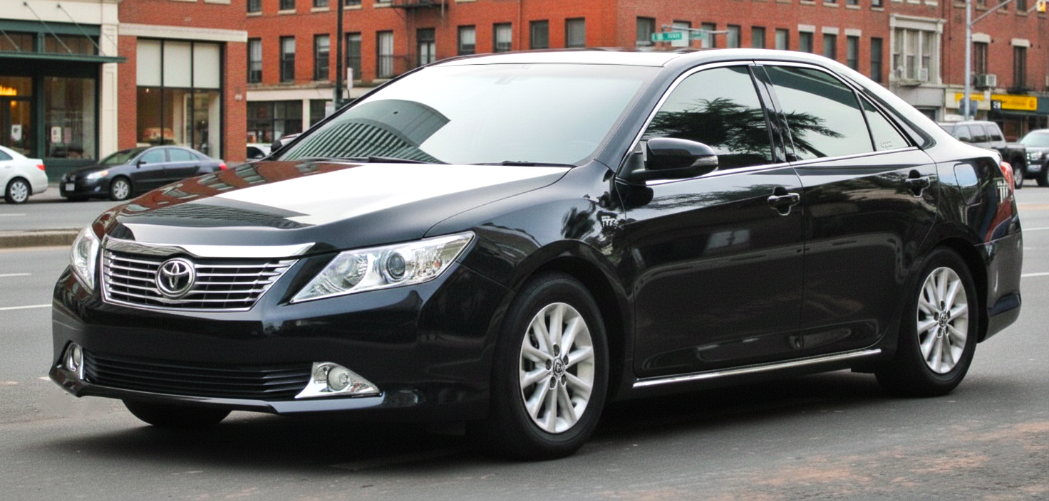 Toyota Camry Generation XV50 black
