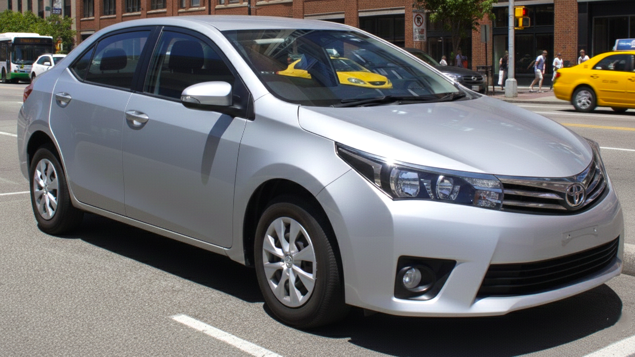 Toyota Corolla (Generation E170, 2013–2019) silver