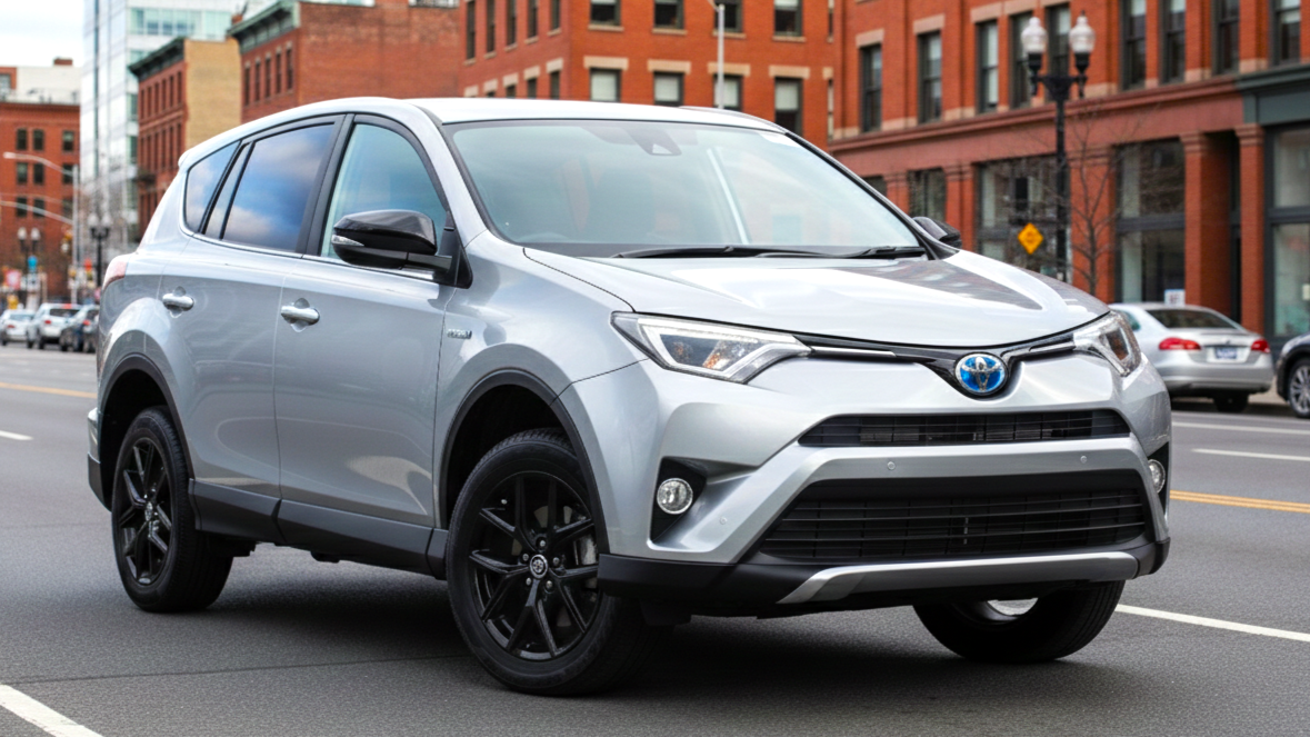 Toyota RAV4 (Generation XA40, 2013–2018) silver