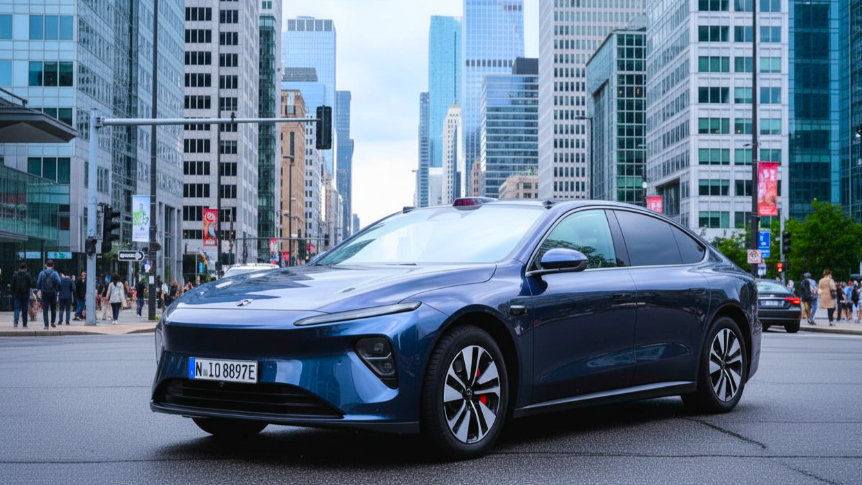 NIO ET7 Blue Colour