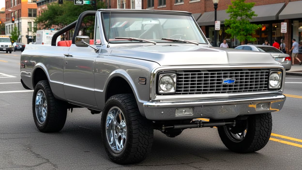 Chevrolet K5 Blazer (1969 silver colour