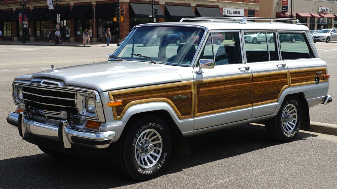 Jeep Grand Wagoneer (SJ) silver colour