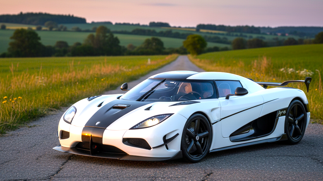 Koenigsegg Agera RS 2015 года белого цвета