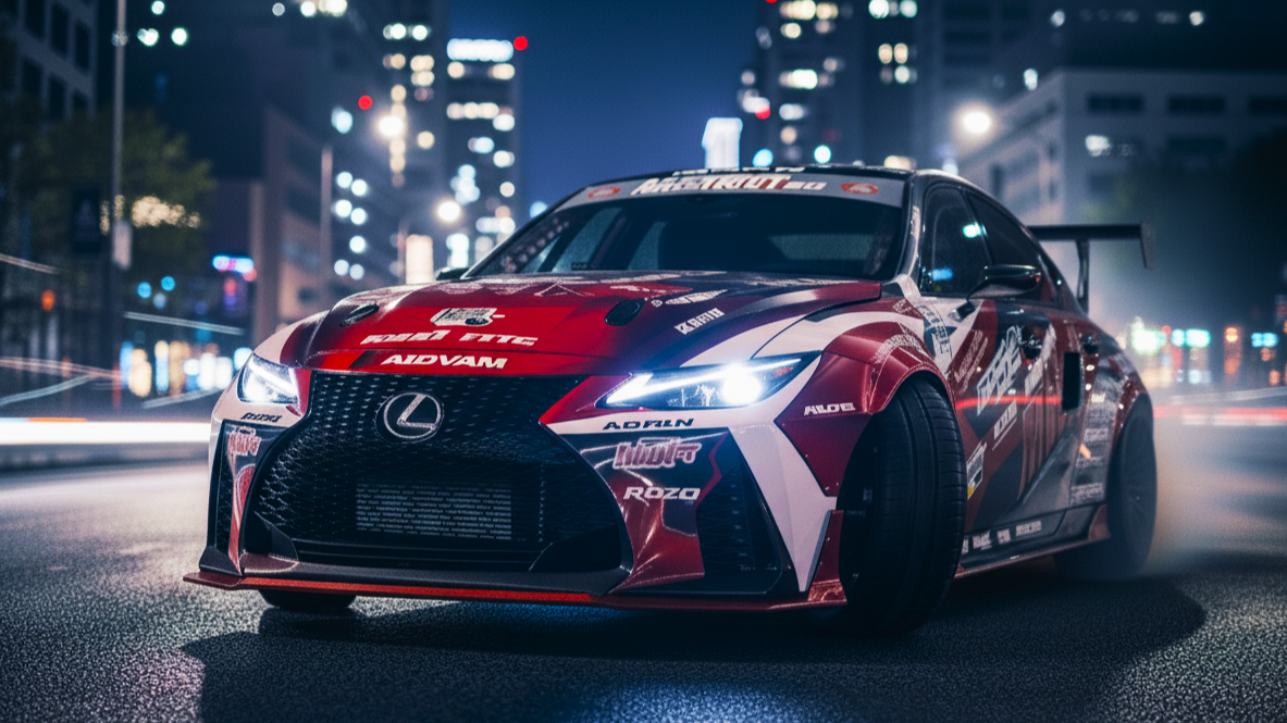 Lexus IS Red Colour