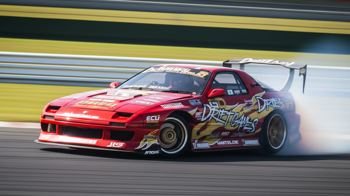 Mazda RX-7 Red Colour
