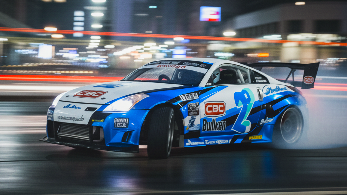 Nissan 350Z Blue Colour