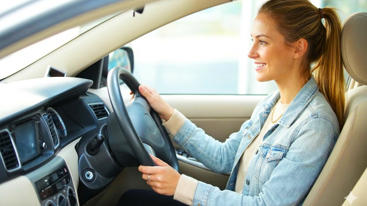 Proper hend position on the steering wheel