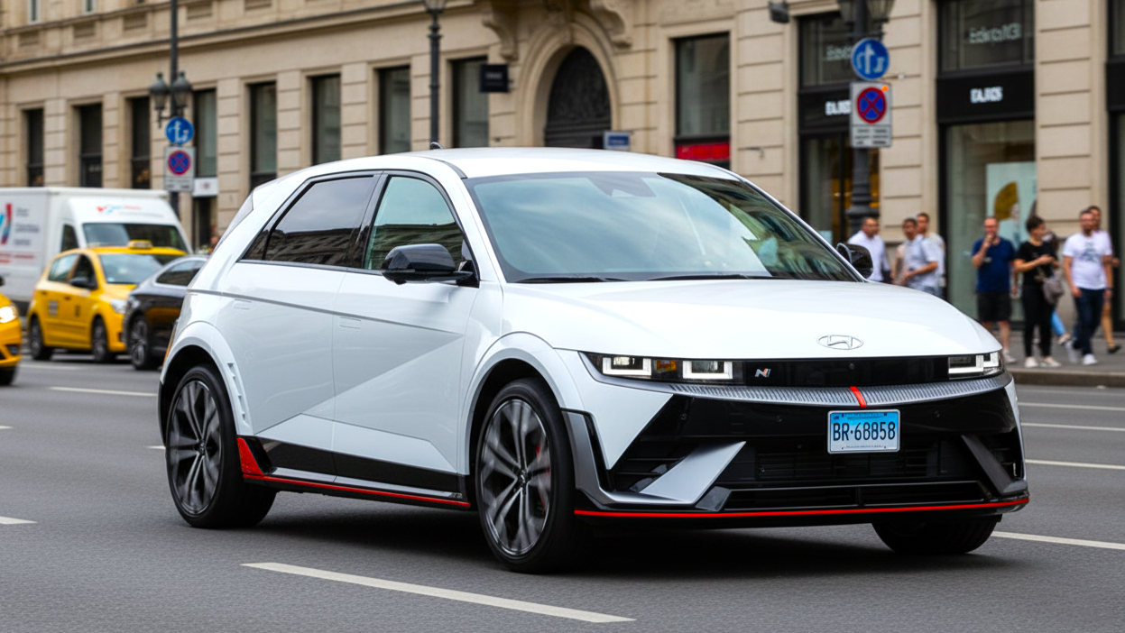Hyundai Ioniq 5 N White Colour