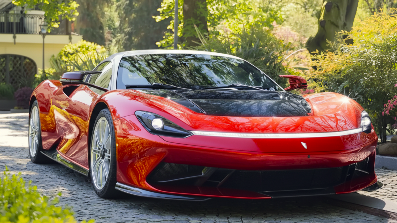 Pininfarina Battista Red Colour