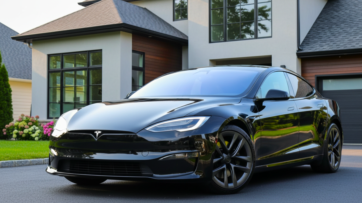 Tesla Model S Plaid Black Colour