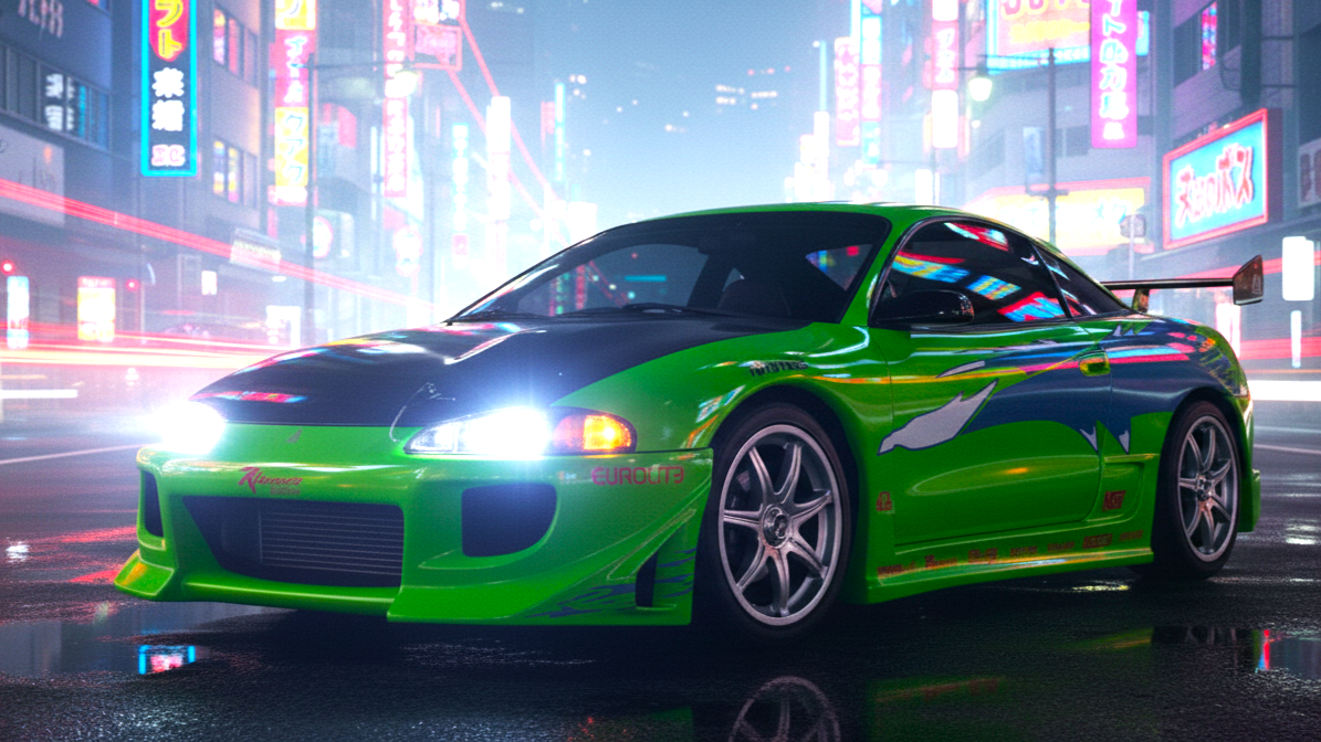 1995 Mitsubishi Eclipse Brian O'Conner