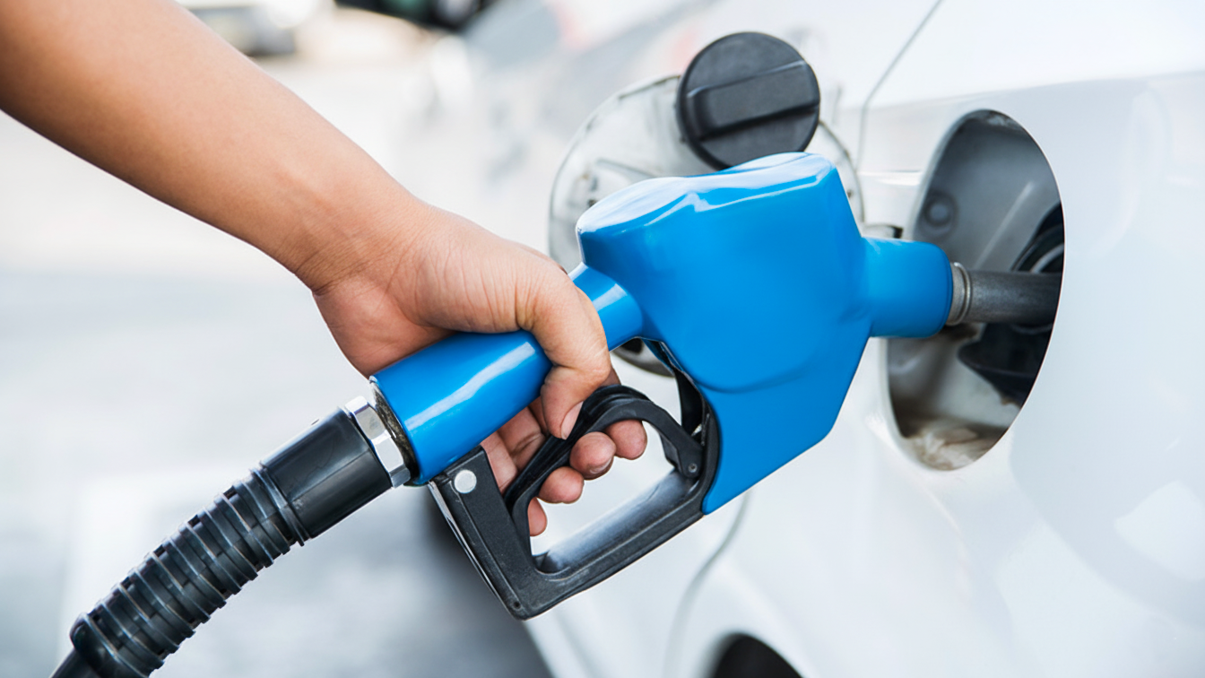 How to say money on gas