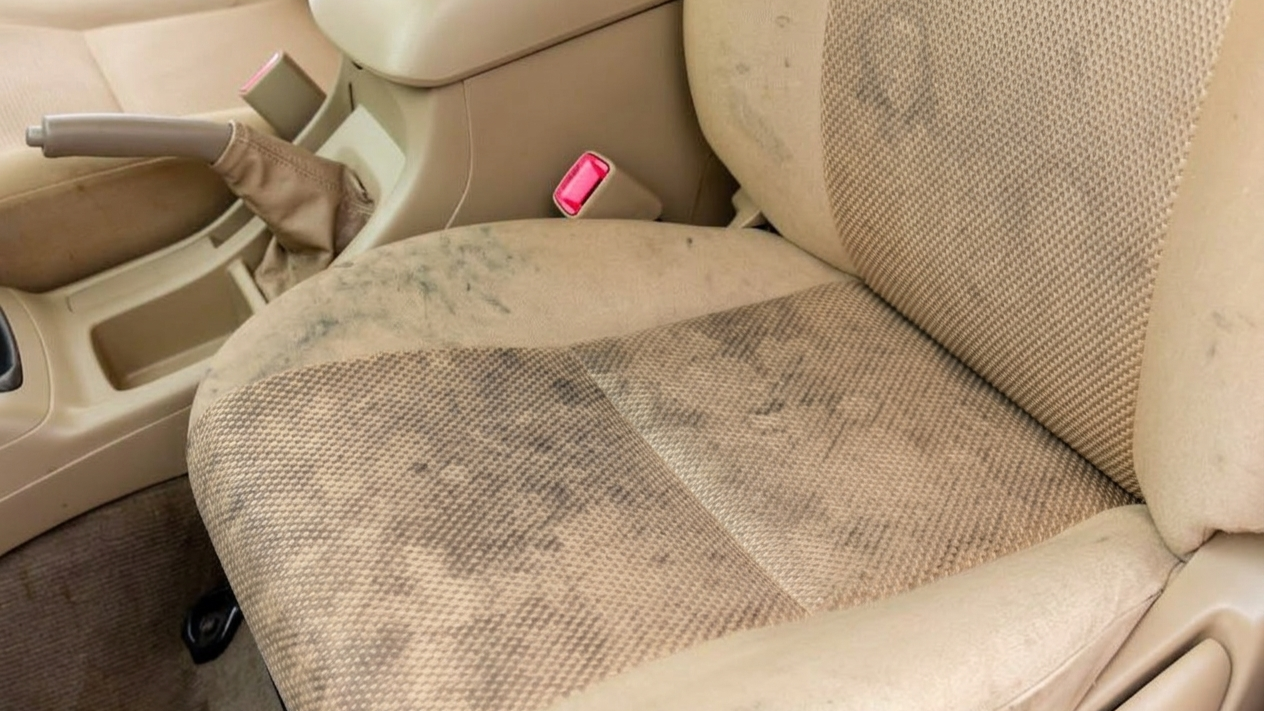 Tackling taugh stains on car seats