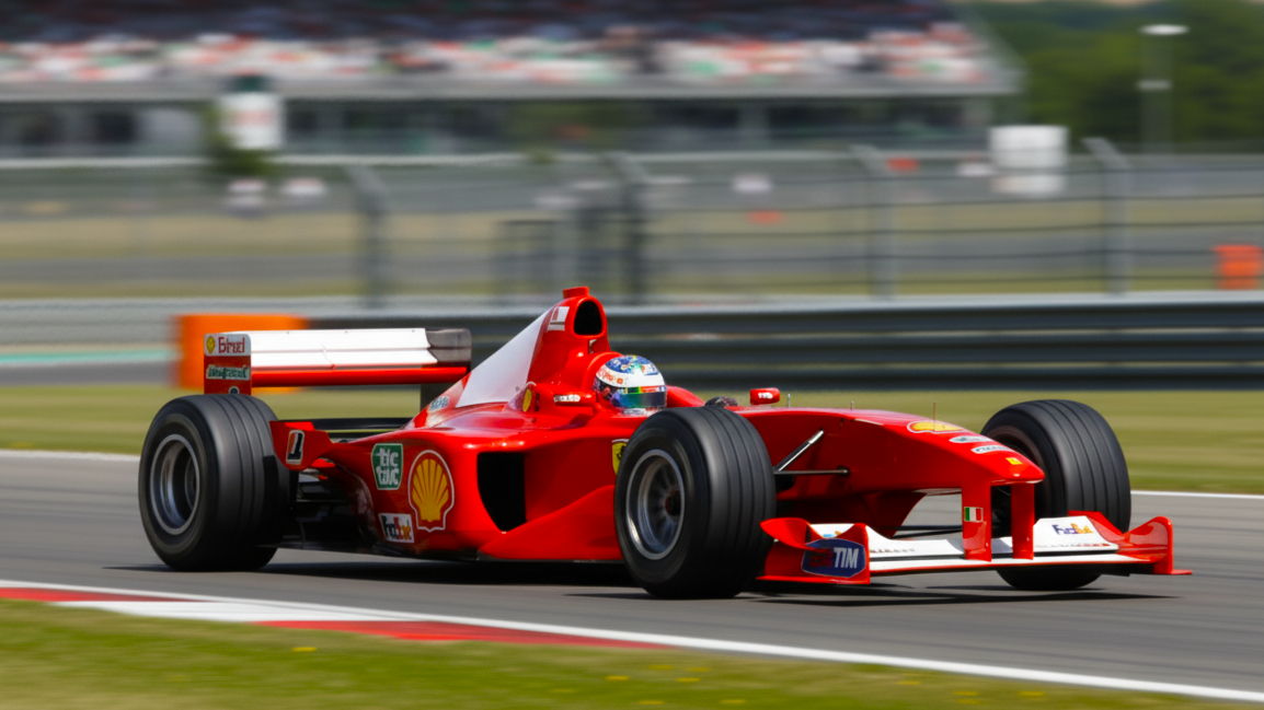 F1 V10 Red Colour